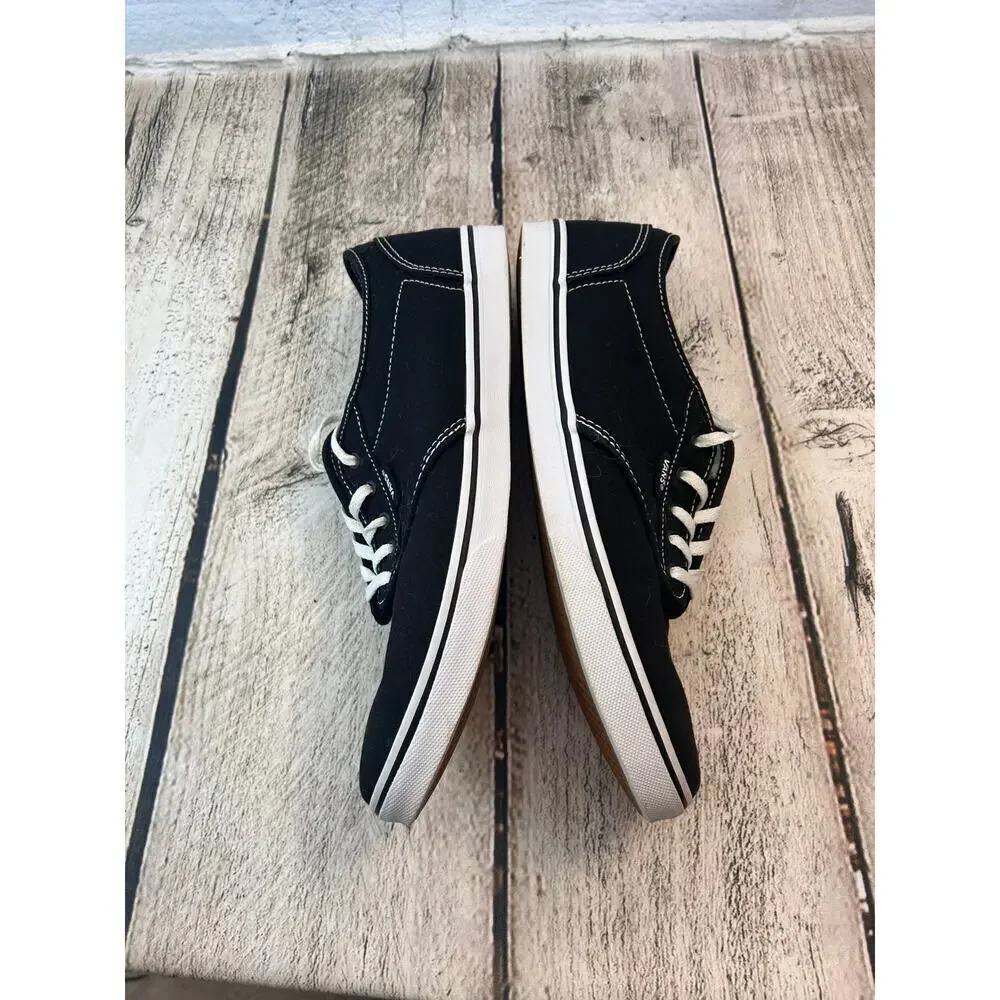 VANS Women’s Dainty Low Top Canvas Sneakers / Size: 9.5 - Picture 5 of 9
